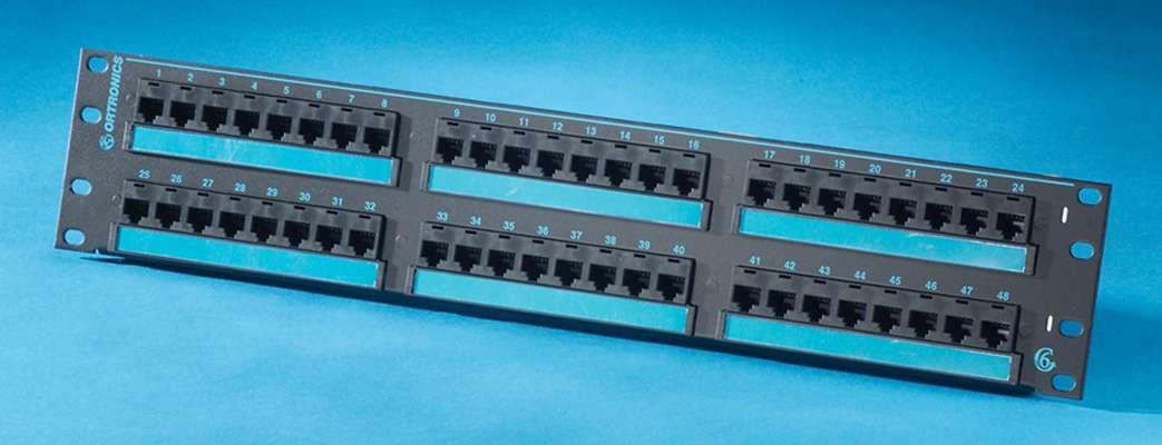 Clarity6 48-Port Category 6 patch pannel